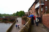 179 Chester, auf der Stadtmauer