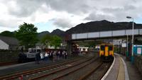 266 Wales, Ffestiniog Railway, Bahnhof Blaenau