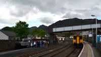 268 Wales, Ffestiniog Railway, Bahnhof Blaenau