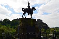 505 Edinburgh, Blick zum Castle