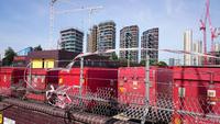 Royal Mail und Neubauten in Vauxhall