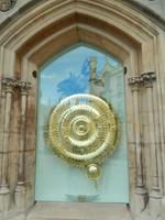 Die goldene Uhr in Cambridge