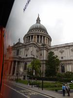 St. Pauls vom Bus aus