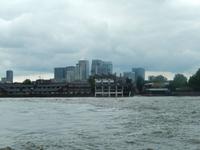 Wellengang auf der Themse