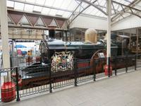 Königin Victorias Lokomotive in Winsdor Station