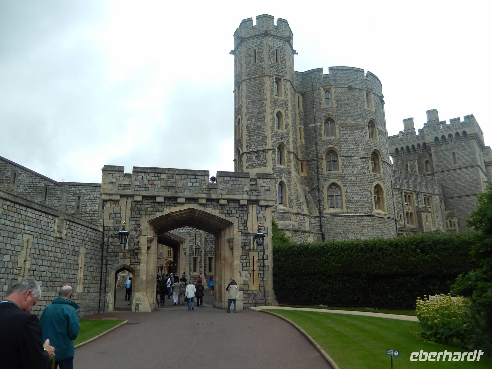 Zugang zu Windsor Castle