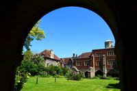 028 Canterbury Cathedral, Abteigarten