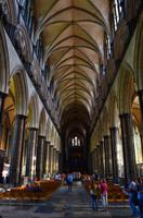 084 Salisbury Cathedral, Langhaus
