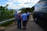 566 Loch Ness, Blick zum Urquhart Castle