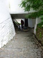 Clovelly, Schlittentransport