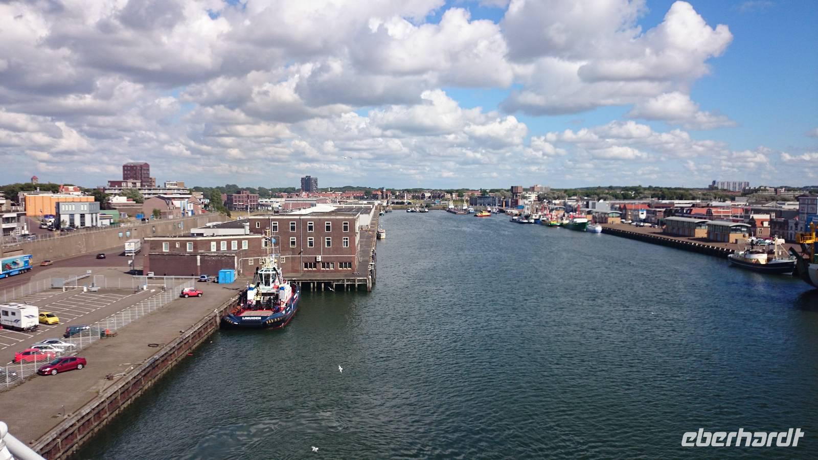 Blick in den Amsterdamer Hafen