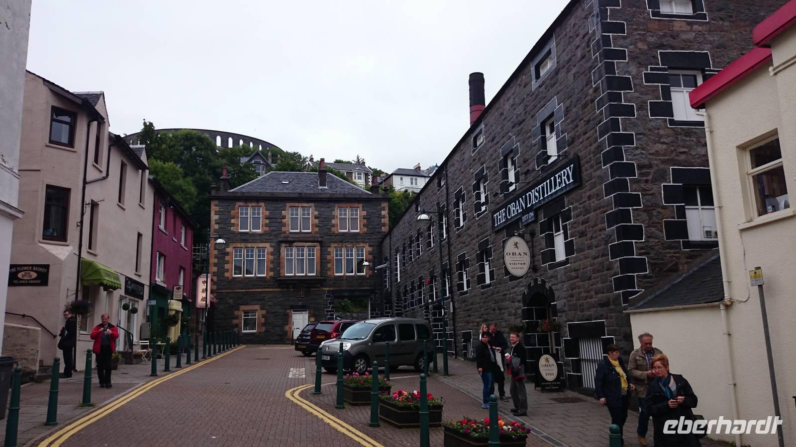 Zwischenstopp in Oban - Die Oban-Destillerie