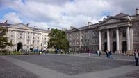 Auf dem Trinity-College-Gelände