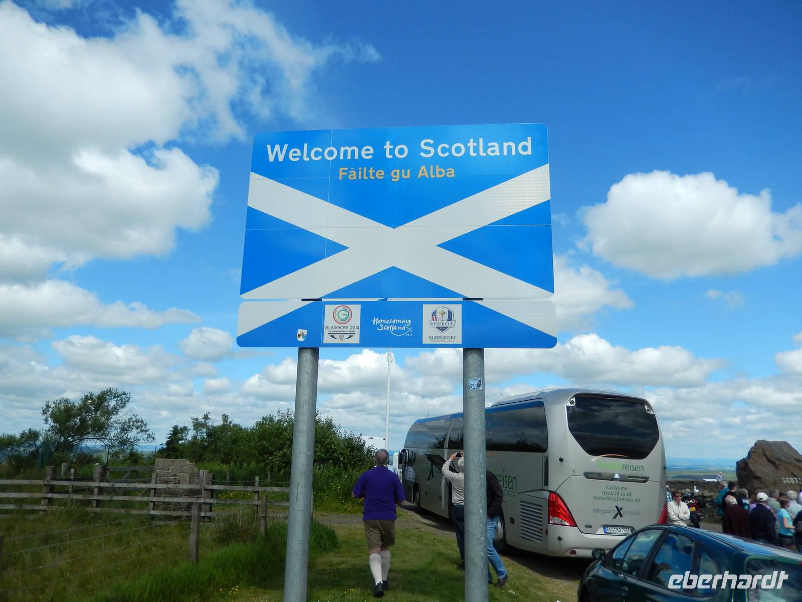 Schottland... wir sind da!