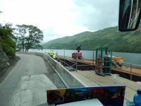 Bauarbeiten am Loch Lomond