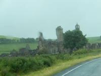 Verfallene Gemäuer am Wegesrand zum Fährhafen Cairnryan