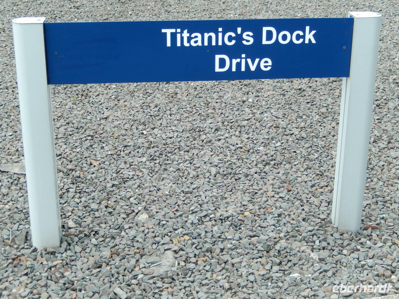 Alles ist ausgelegt auf den Stolz der Stadt Belfast - die Titanic