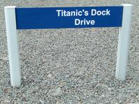 Alles ist ausgelegt auf den Stolz der Stadt Belfast - die Titanic