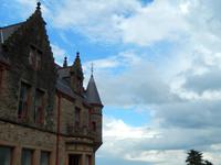 Castle und Wolken - in Belfast