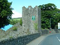 Alte Gemäuer am nordirischen Straßenrand