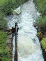Wasser treibt die Destillerie an - In der Destillerie von Kilbeggan