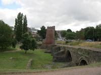 Mittelalterliche Brückenfundamente