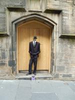 Lustiges am Wege in Edinburgh