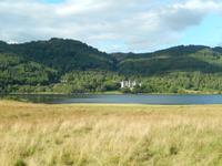 Blick hinüber zum Schloss
