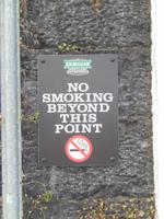 Rauchverbot beim Whiskey