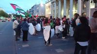 Sympatisanten für Palestina in Dublin