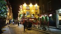 Abendstimmung in Temple Bar in Dublin