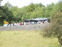 Mittagspause an den Brücken