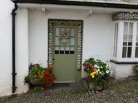 Clovelly - eine Eingangstür