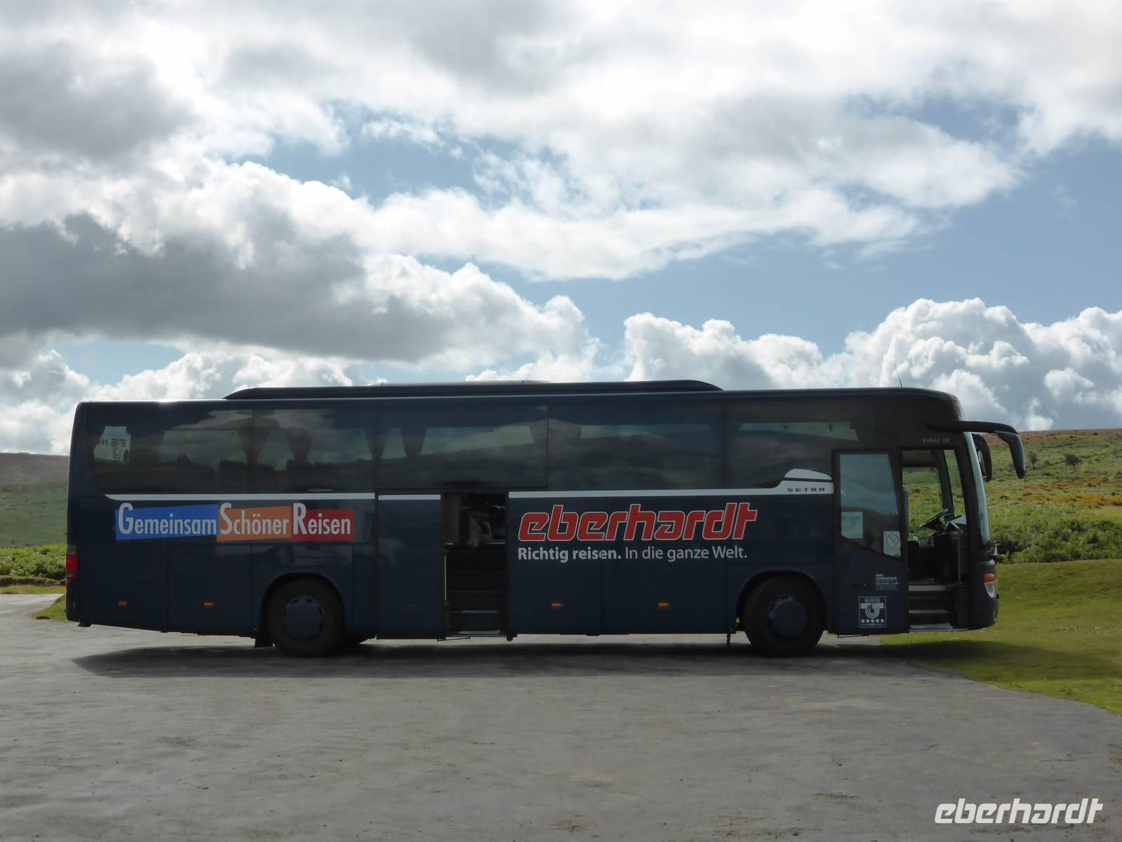 Dartmoor - unser Bus 