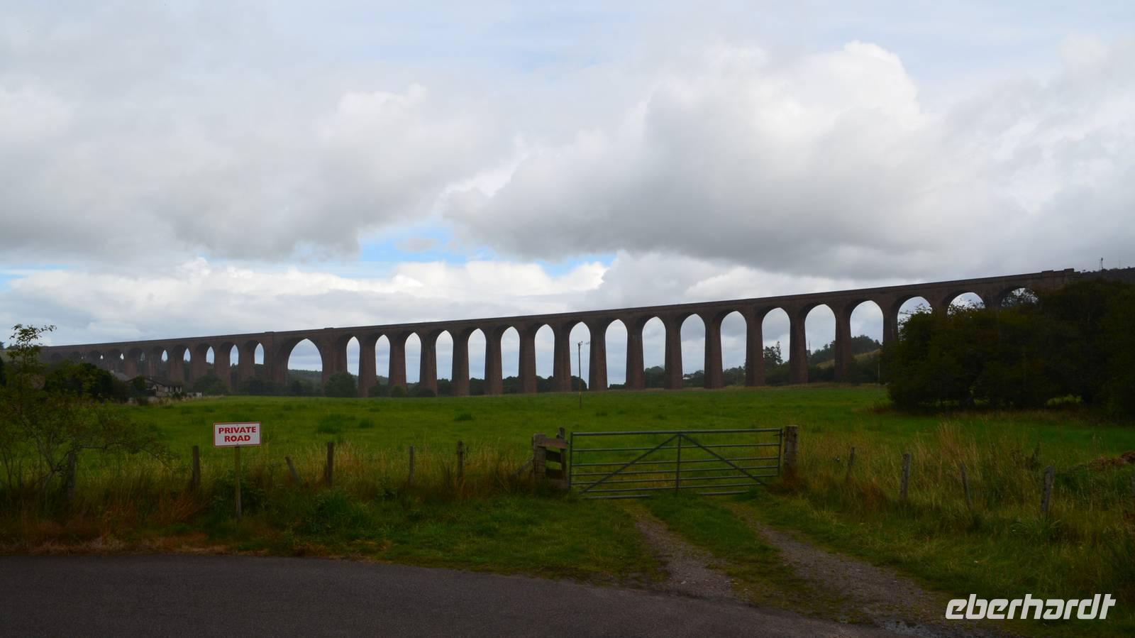 302 Nairn Viadukt Culloden, mit 28 Steinbögen