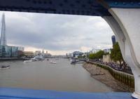 Blick auf die Themse von der Tower Bridge