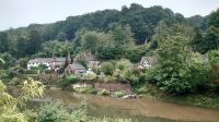 94 Blick von der Eisenern Brücke über den Fluß Severn