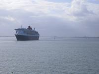 Auf der Fähre nach Southampton