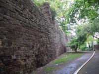 Stadtmauer in Exeter