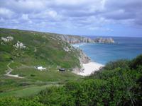 Bucht von Porthcurno/ Cornwall