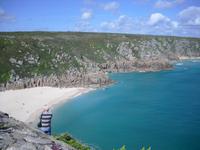 Bucht von Porthcurno/ Cornwall
