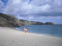 Bucht von Porthcurno/ Cornwall