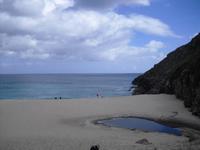 Bucht von Porthcurno/ Cornwall