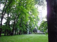 Park an der Tempelkirche in Bristol