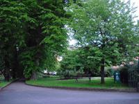Park an der Tempelkirche in Bristol