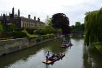 018 Cambridge, Cam beim Kings College