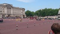 Absperrungen am Buckingham Palace