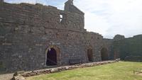 Alte Mauern der Crossraguel Abbey