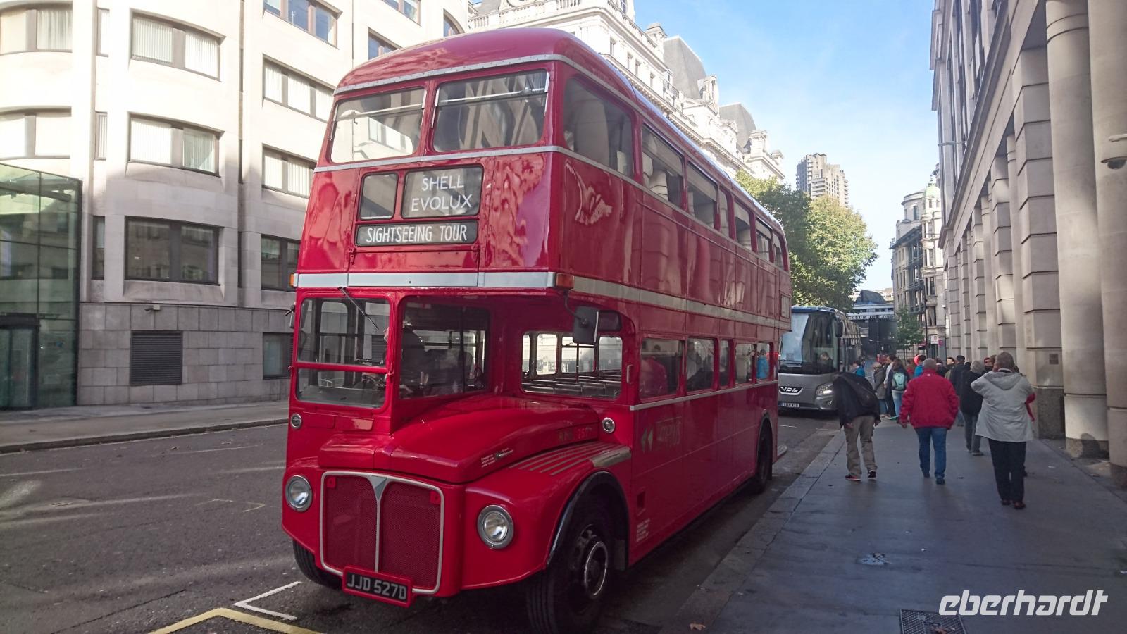 Alter Londoner Bus