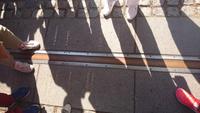 Am Nullmeridian im Royal Observatory Greenwich